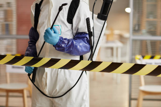 Professional Blood Cleanup technician working in Auburn, CA